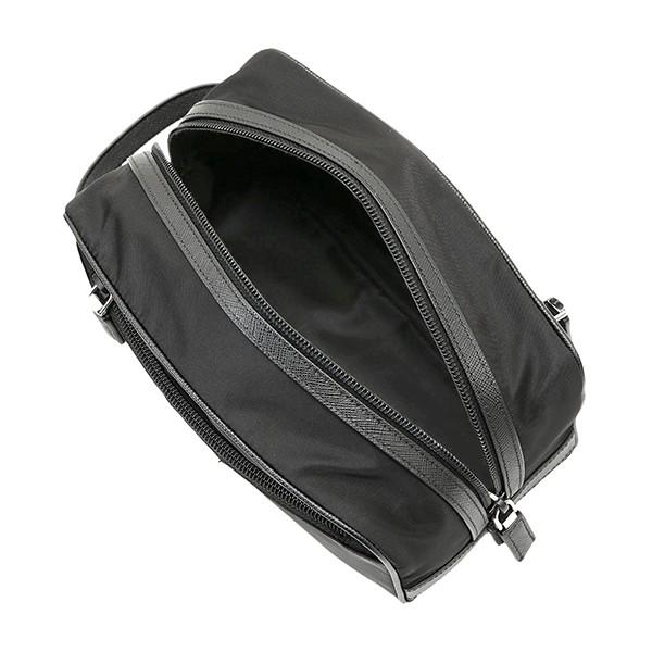 並行輸入 プラダ  ポーチ テスート サフィアーノ 2NA819 064 F0002 ブラック 黒 爆買 | PRADA | 04