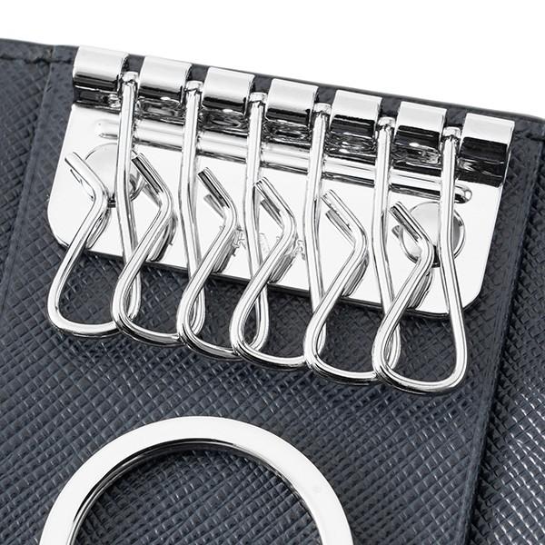 並行輸入 プラダ キーケース サフィアーノ ロボット 2PG002 2EDL F0216 ネイビー/ブラック 黒/グレー 爆買 | PRADA | 04