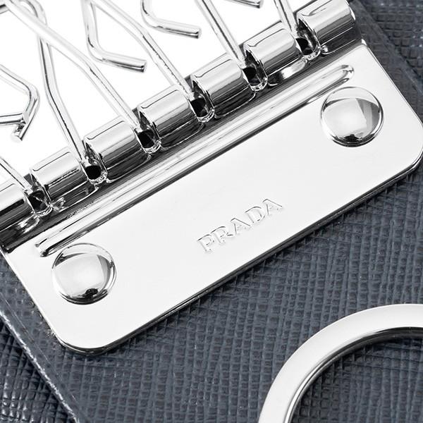 並行輸入 プラダ キーケース サフィアーノ ロボット 2PG002 2EDL F0216 ネイビー/ブラック 黒/グレー 爆買 | PRADA | 05