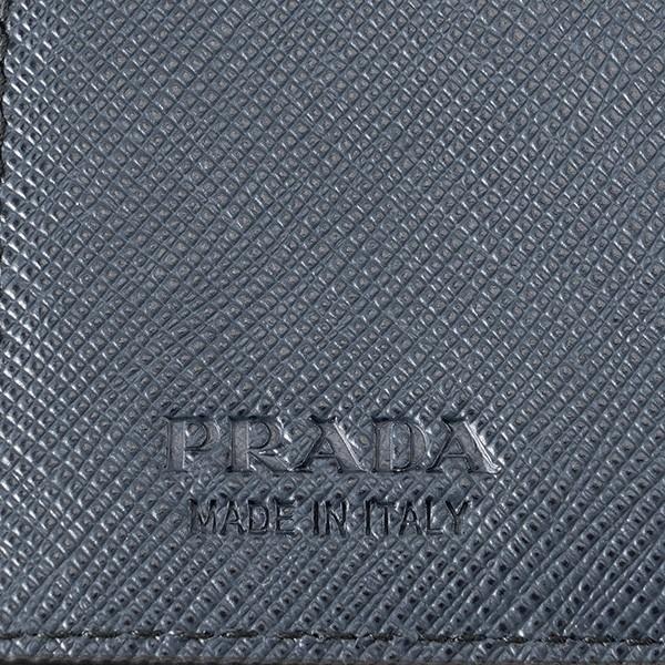 並行輸入 プラダ キーケース サフィアーノ ロボット 2PG002 2EDL F0216 ネイビー/ブラック 黒/グレー 爆買 | PRADA | 06