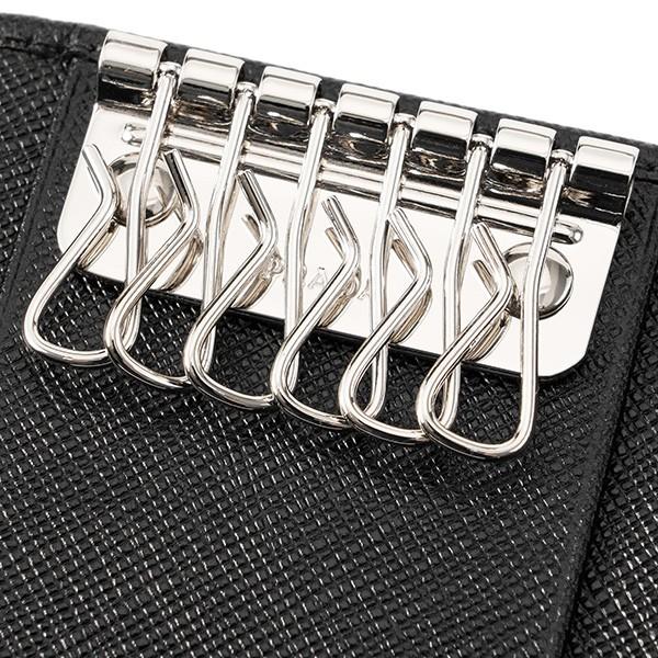 並行輸入 プラダ キーケース ブラック 黒 PRADA 2PG222 QHH F0002 爆買 | PRADA | 04