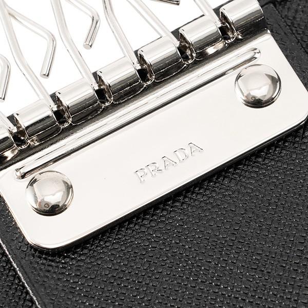 並行輸入 プラダ キーケース ブラック 黒 PRADA 2PG222 QHH F0002 爆買 | PRADA | 05