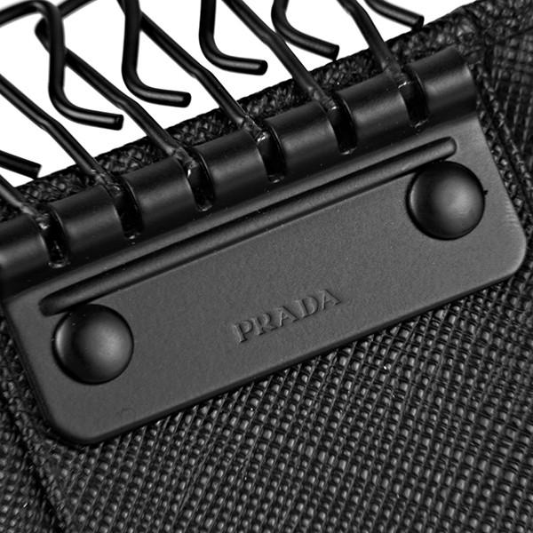 並行輸入 プラダ  キーケース テスート スタンパト 2PG222 ZSR F0008 ブルー 青 ネイビー 爆買 | PRADA | 05