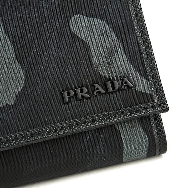 並行輸入 プラダ  キーケース テスート スタンパト 2PG222 ZSR F0008 ブルー 青 ネイビー 爆買 | PRADA | 06