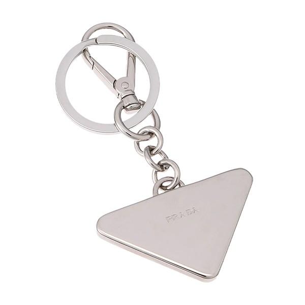 並行輸入 プラダ  キーホルダー サフィアーノ 2PP080 053 F0002 ブラック 黒 爆買 | PRADA | 01