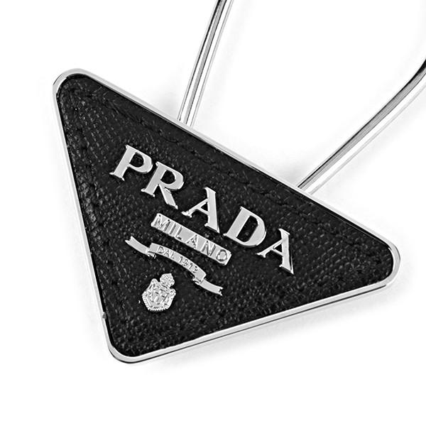 並行輸入 プラダ  キーホルダー サフィアーノ 2PP301 2BA7 F0002 ブラック 黒 爆買 | PRADA | 03