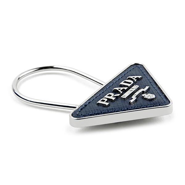 並行輸入 プラダ キーホルダー サフィアーノ 2PP301 2BA7 F0016 ネイビー 紺 爆買 | PRADA | 02