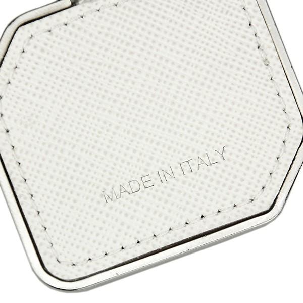 並行輸入 プラダ  キーホルダー サフィアーノ 2PP721 053 F0K74 ホワイト 白 爆買 | PRADA | 03