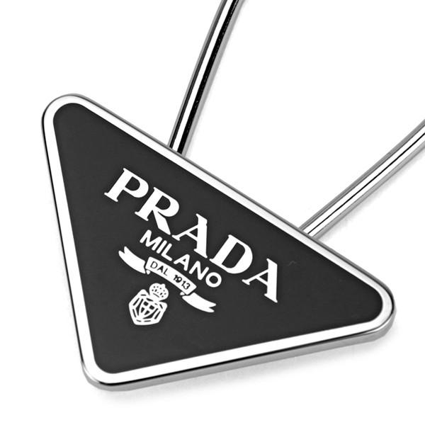 並行輸入 プラダ  キーホルダー アッチャイオ スマルト 2PS395 2BA6 F0002 ブラック 黒 爆買 | PRADA | 03
