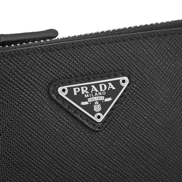 並行輸入 プラダ  キーホルダー サフィアーノ トラベル 2TT080 2AHF F0002 ブラック 黒 爆買 | PRADA | 04