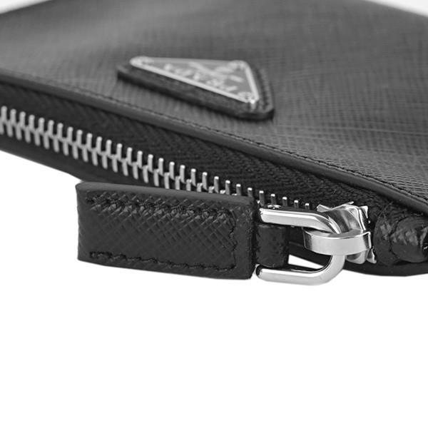 並行輸入 プラダ  キーホルダー サフィアーノ トラベル 2TT080 2AHF F0002 ブラック 黒 爆買 | PRADA | 05