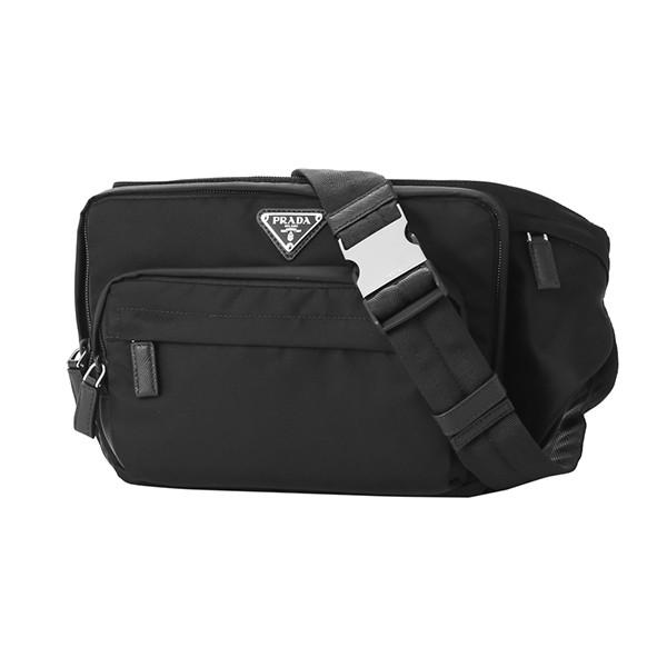 並行輸入 プラダ  ウエストバッグ・ボディバッグ テスート モンターニュ 2VL003 973 F0002 ブラック 黒 爆買 | PRADA
