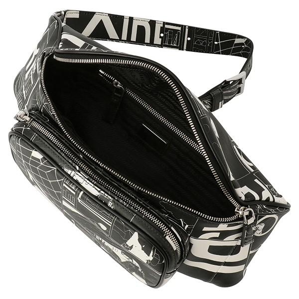 並行輸入 プラダ ウエストバッグ・ボディバッグ ヴィッテロ コミック 2VL006 2EA7 F0002 ブラック 黒 爆買 | PRADA | 02