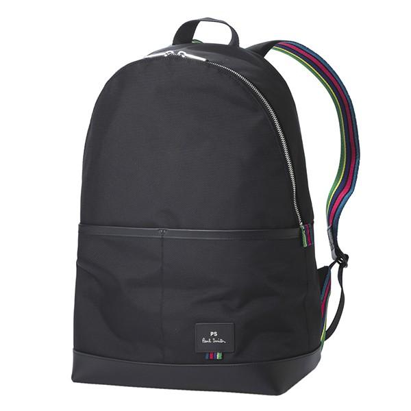 並行輸入 ポールスミス リュックサック CYCLE STRIPE WEBBING BACKPACK M2A 5366 ANYWEB 79 ブラック 黒 爆買 | Paul Smith