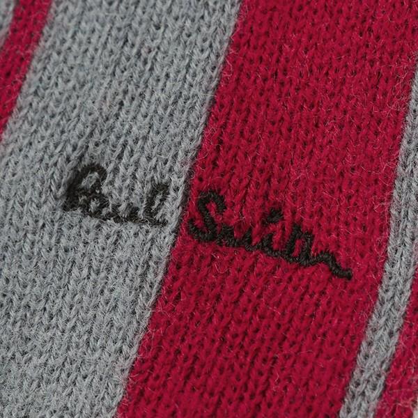 並行輸入 ポールスミス  マフラー・ストール  353E AS10 28 レッド 赤 爆買 | Paul Smith | 02