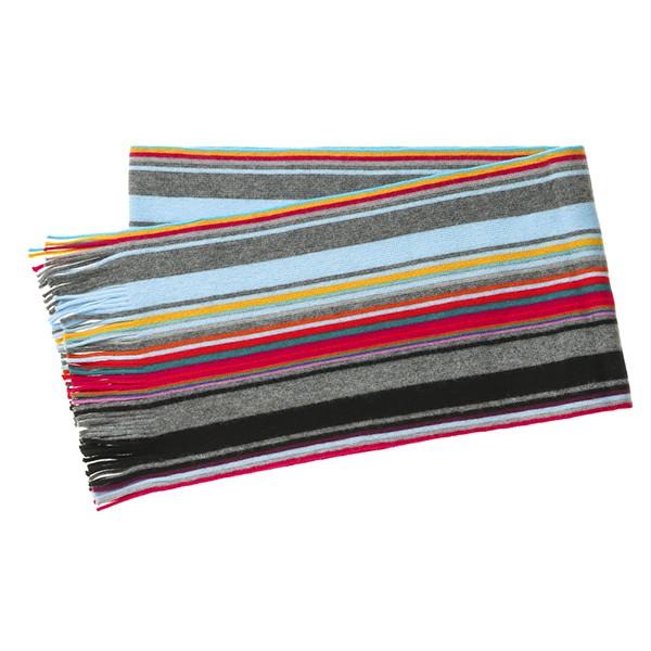 並行輸入 ポールスミス  マフラー・ストール  353E AS10 70 グレー 爆買 | Paul Smith | 01