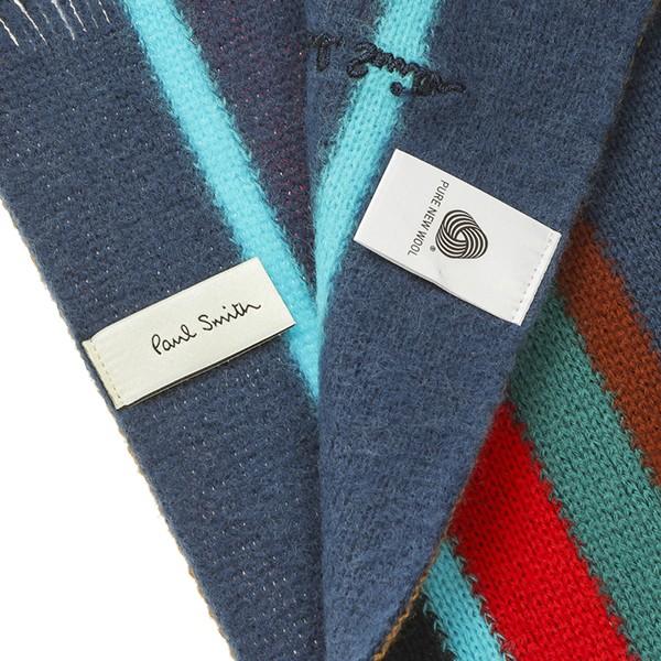 並行輸入 ポールスミス マフラー・ストール マルチカラーストライプスカーフ 355E AS10 47 マルチ 爆買 | Paul Smith | 03