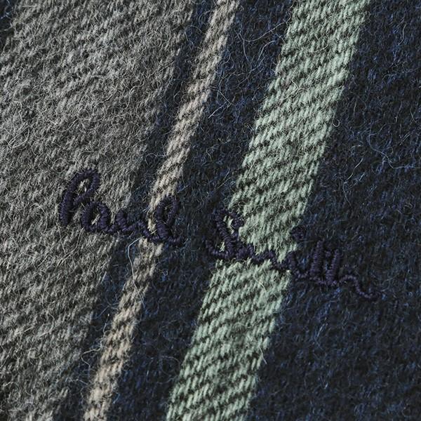 並行輸入 ポールスミス マフラー・ストール マルチカラーストライプスカーフ 362E AS04 47 ネイビー/マルチ 爆買 | Paul Smith | 02