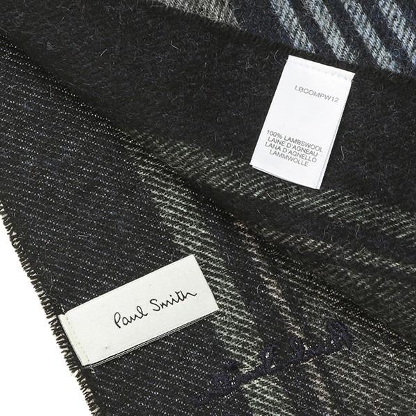 並行輸入 ポールスミス マフラー・ストール マルチカラーストライプスカーフ 362E AS04 47 ネイビー/マルチ 爆買 | Paul Smith | 03