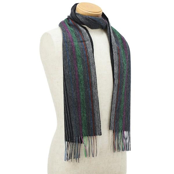 並行輸入 ポールスミス  マフラー・ストール  362E AS04 76 チャコールグレー 爆買 | Paul Smith | 04