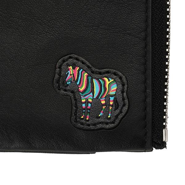 並行輸入 ポールスミス コインケース ZIP POUCH 5318 AZEBRA 79 ブラック 黒 爆買 | Paul Smith | 05