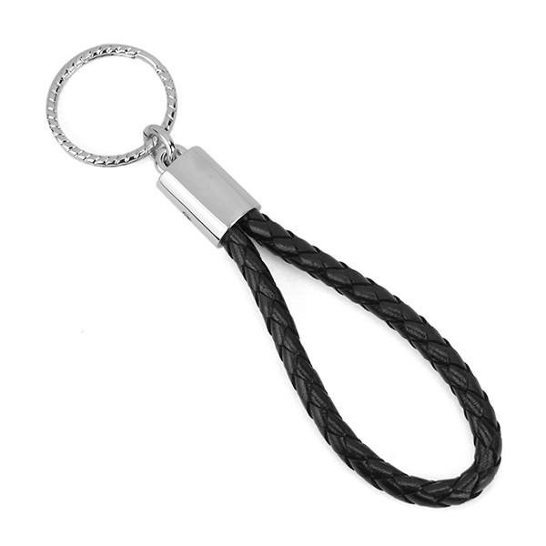 並行輸入 ポールスミス キーホルダー LOOP KEYRING ATXC KEYR LOOP 79 ブラック 黒/シルバー 爆買 | Paul Smith | 01