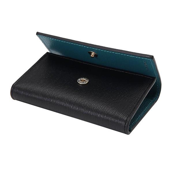 並行輸入 ポールスミス キーケース KEYCASE M1A 1981 ASTRGR 79 ブラック 黒/ブルー 青 爆買 | Paul Smith | 06