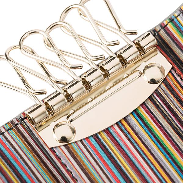 並行輸入 ポールスミス キーケース PAUL SMITH シグネチャーストライプ M1A 1981 BMULTI 70メンズ グレー | Paul Smith | 05