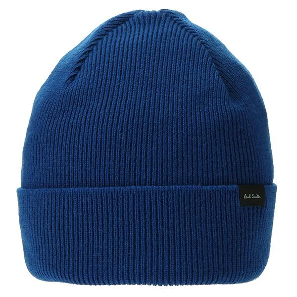 並行輸入 ポールスミス  ニットキャップ キャッシュウール M1A 339E AH433 45 ブルー 青 爆買 | Paul Smith | 03