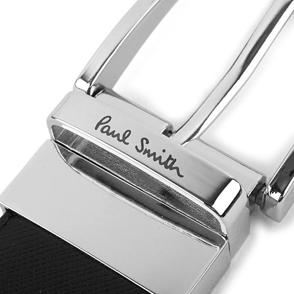 並行輸入 ポールスミス ベルト PAUL SMITH CUT2FIT M1A 4437 BCUT 78メンズ ブラック 黒 ブラウン 茶 | Paul Smith | 03