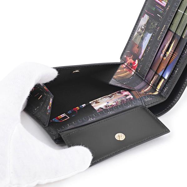 PaulSmith 二つ折り財布 ポールスミス ミニフィルムストリップ　新品 PaulSmith 二つ折り財布 ポールスミス ミニフィルムストリップ新品