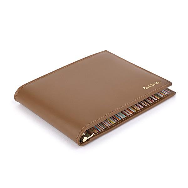 並行輸入 ポールスミス マネークリップ MONEYCLIP M1A 5476 BMULTI 62 ブラウン 茶 爆買 | Paul Smith | 02