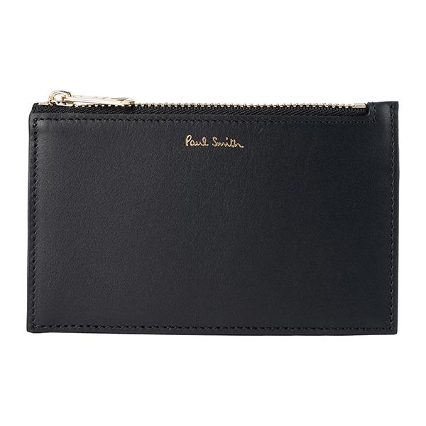 並行輸入 ポールスミス コインケース PAUL SMITH マルチストライプ M1A 6136 BMULTI 79メンズ ブラック 黒 | Paul Smith
