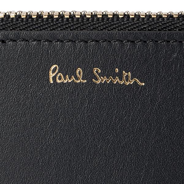 並行輸入 ポールスミス コインケース PAUL SMITH マルチストライプ M1A 6136 BMULTI 79メンズ ブラック 黒 | Paul Smith | 06