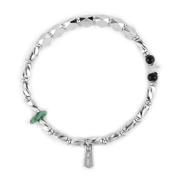 並行輸入 ポールスミス ブレスレット PAUL SMITH メタルビーズ M1A BRAC KBMET 82メンズ シルバー 銀 | Paul Smith | 03