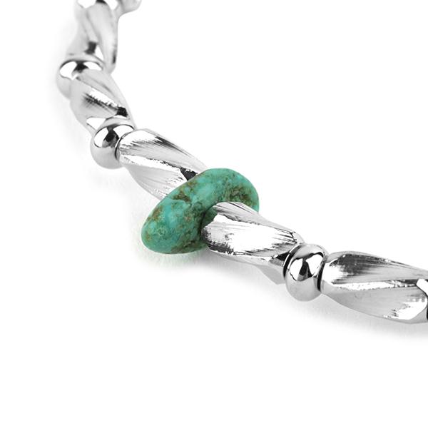 並行輸入 ポールスミス ブレスレット PAUL SMITH メタルビーズ M1A BRAC KBMET 82メンズ シルバー 銀 | Paul Smith | 05