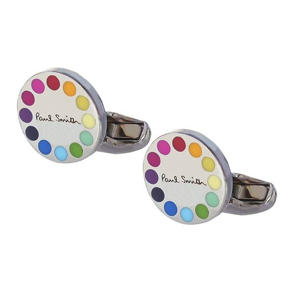 並行輸入 ポールスミス その他 CUFFLINKS M1A CUFF APEDGE 97 シルバー/マルチ 爆買 | Paul Smith