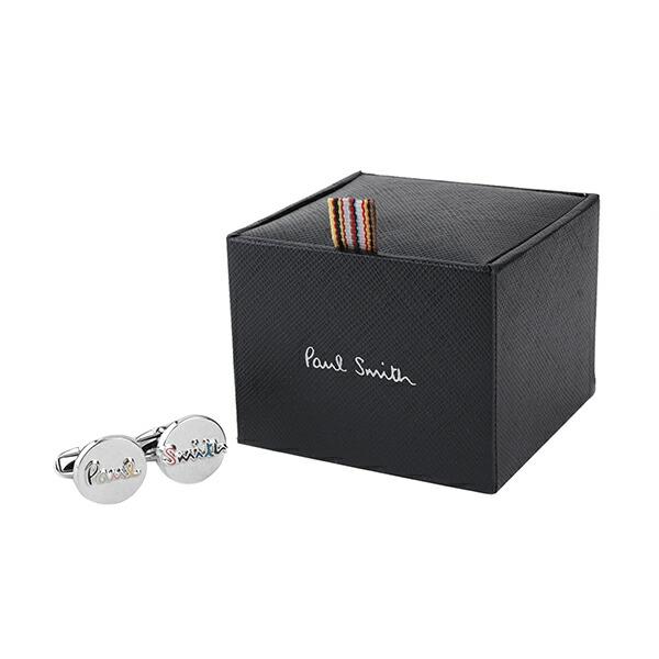 並行輸入 ポールスミス  カフスボタン マルチストライプ M1A CUFF APLAQE 96 シルバー 爆買 | Paul Smith | 06