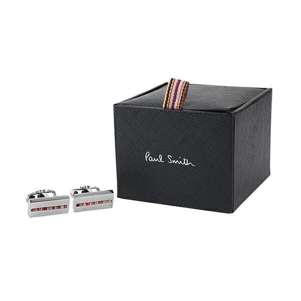 並行輸入 ポールスミス  カフスボタン マルチストライプ M1A CUFF ARIBBN 92 シルバー 爆買 | Paul Smith | 06