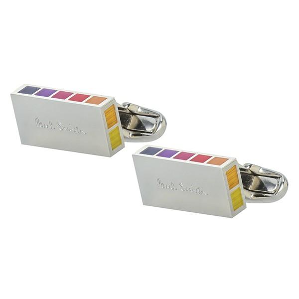 並行輸入 ポールスミス その他 CUFFLINKS M1A CUFF ASLOGO シルバー/マルチ 爆買 | Paul Smith