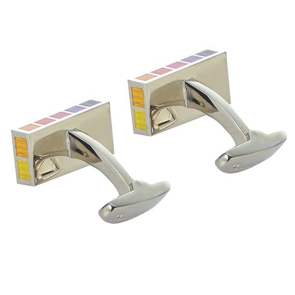 並行輸入 ポールスミス その他 CUFFLINKS M1A CUFF ASLOGO シルバー/マルチ 爆買 | Paul Smith | 02