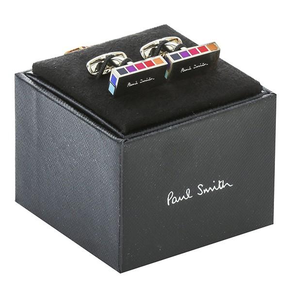 並行輸入 ポールスミス その他 CUFFLINKS M1A CUFF ASLOGO シルバー/マルチ 爆買 | Paul Smith | 04