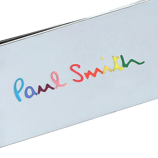 並行輸入 ポールスミス  マネークリップ レインボー M1A MONE ARAINL 82 シルバー 爆買 | Paul Smith | 03