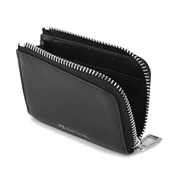 並行輸入 ポールスミス コインケース PAUL SMITH PS ポールスミス M2A 6725 FPSSTR 79ユニセックス ブラック 黒 | Paul Smith | 04