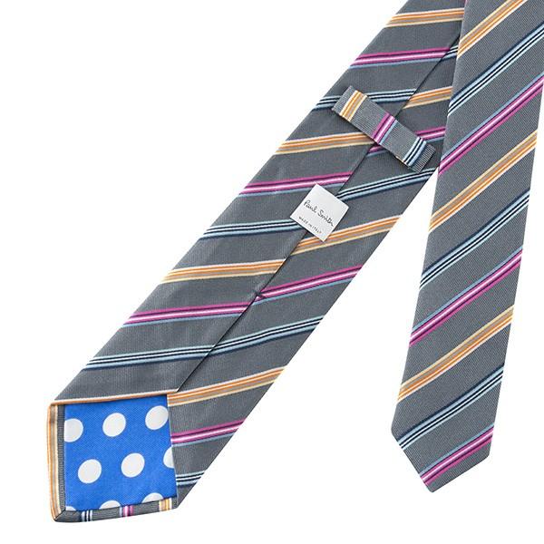 並行輸入 ポールスミス ネクタイ PAUL SMITH  552M AE04 70メンズ グレー | Paul Smith | 03