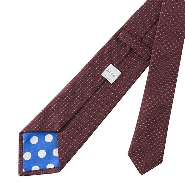 並行輸入 ポールスミス  ネクタイ  552M AE21 28 ボルドー 爆買 | Paul Smith | 03