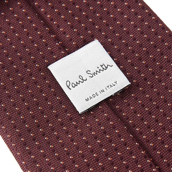 並行輸入 ポールスミス  ネクタイ  552M AE21 28 ボルドー 爆買 | Paul Smith | 04