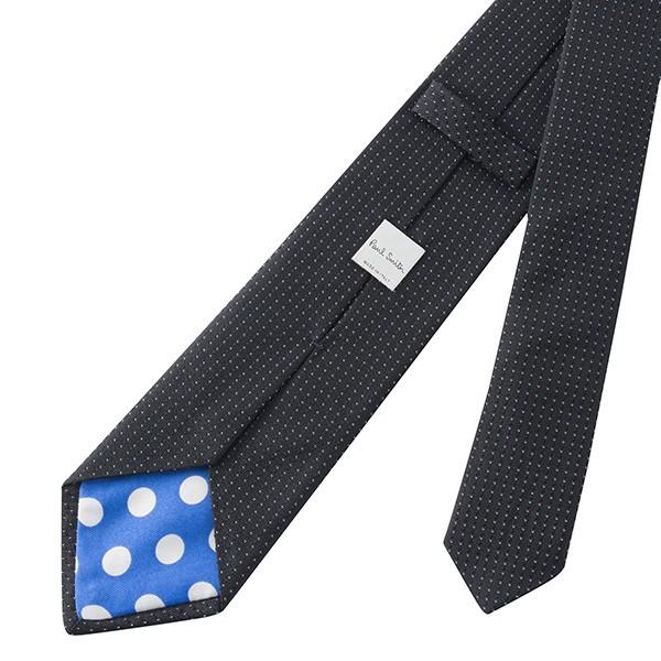 並行輸入 ポールスミス  ネクタイ  552M AE21 79 ブラック 黒 爆買 | Paul Smith | 03