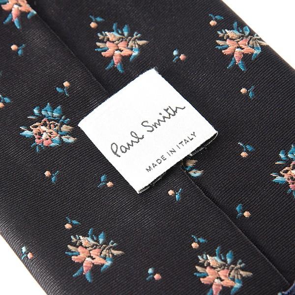 並行輸入 ポールスミス  ネクタイ  552M AE22 79 ブラック 黒 爆買 | Paul Smith | 04