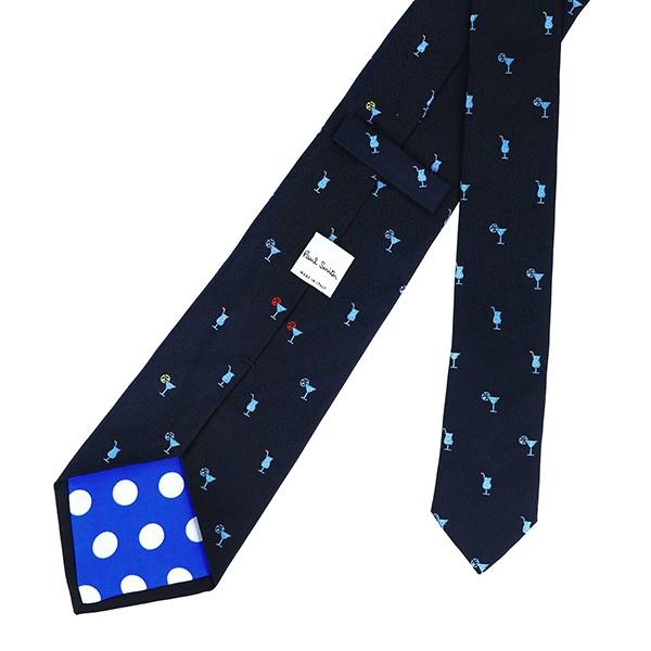 並行輸入 ポールスミス ネクタイ MENS TIE 8CM M1A 552M ALU04 47 ネイビー 爆買 | Paul Smith | 03